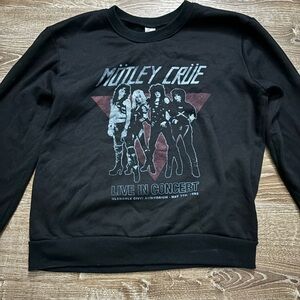 Motley Crue Crewneck Sweater Size Large